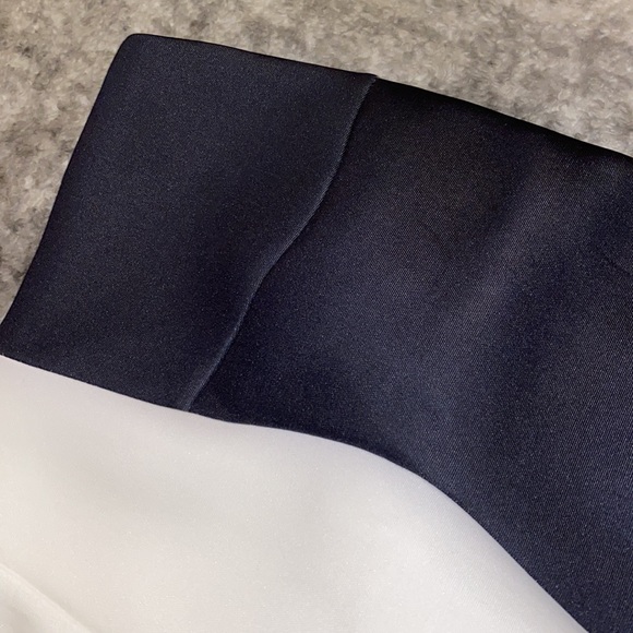 Never Worn Black & White ASOS Tulip Dress - Picture 5 of 6